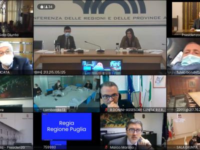 Conferenza Regioni del 16.12.2021